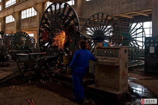 焊接 攝于興順德電力電桿廠 民企風采攝影賽