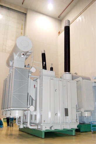 山東電力設備中電裝備埃塞項目250兆伏安 500千伏變壓器首臺產品順利通過沖擊后局部